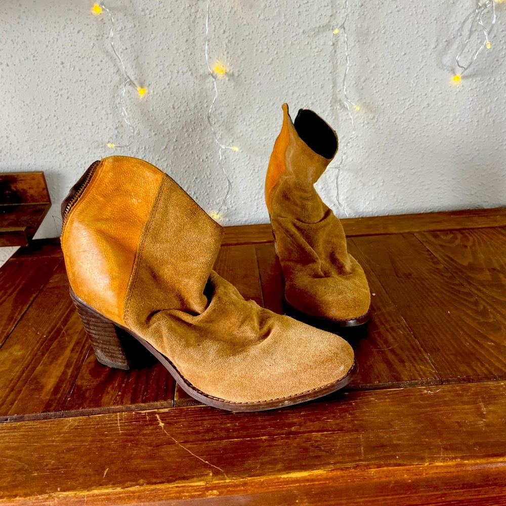 heeled booties